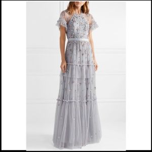 Needle & Thread - Tiered Embellished Tulle Gown